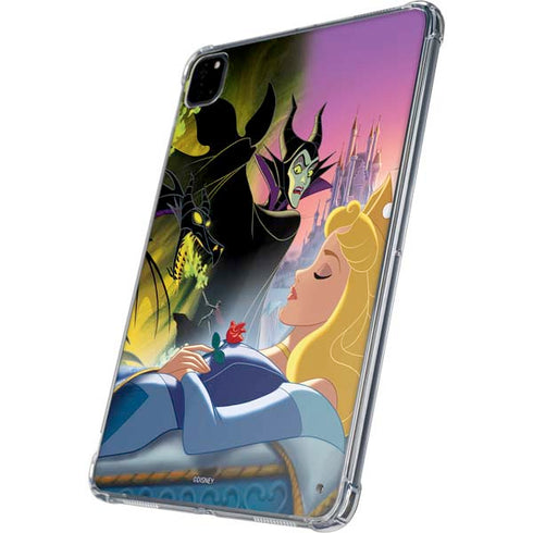 Disney Villains Sleeping Beauty and Maleficent Art iPad Pro 11in (2024) Clear Case